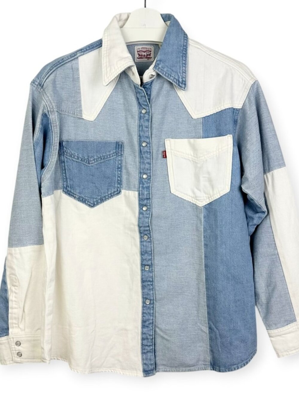 Levi's Donovan Western Shirt Patchwork Blanket - Picture 2 of 12
